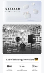 Baseus EP10 Pro ANC Wireless Earbuds – Bluetooth 6.0 Hi-Res Earphones with 50dB Noise Cancelling & 55H Playtime