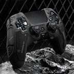 PS5 Controller Silicone Cover – Tactical Style Soft Protector Skin with Thumb Stick Grip Caps & Free Shipping