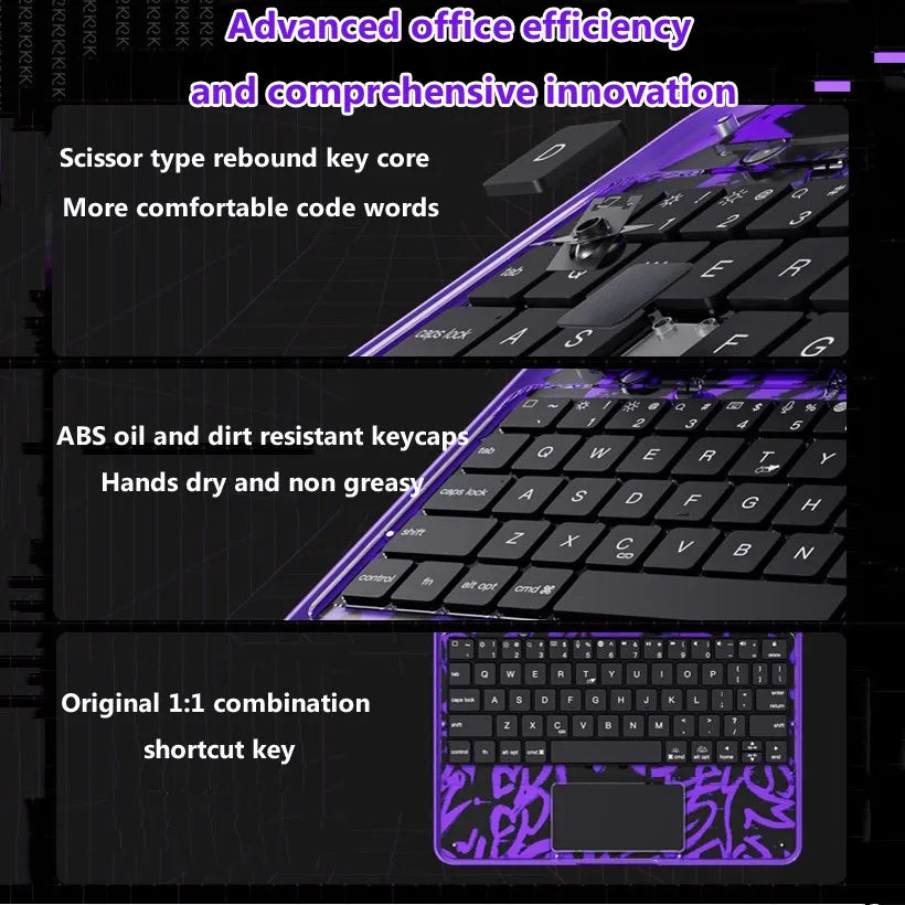 Magnetic iPad Keyboard Case