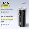 Baseus 145W Portable Power Bank – 20800mAh Fast Charger with Free Shipping