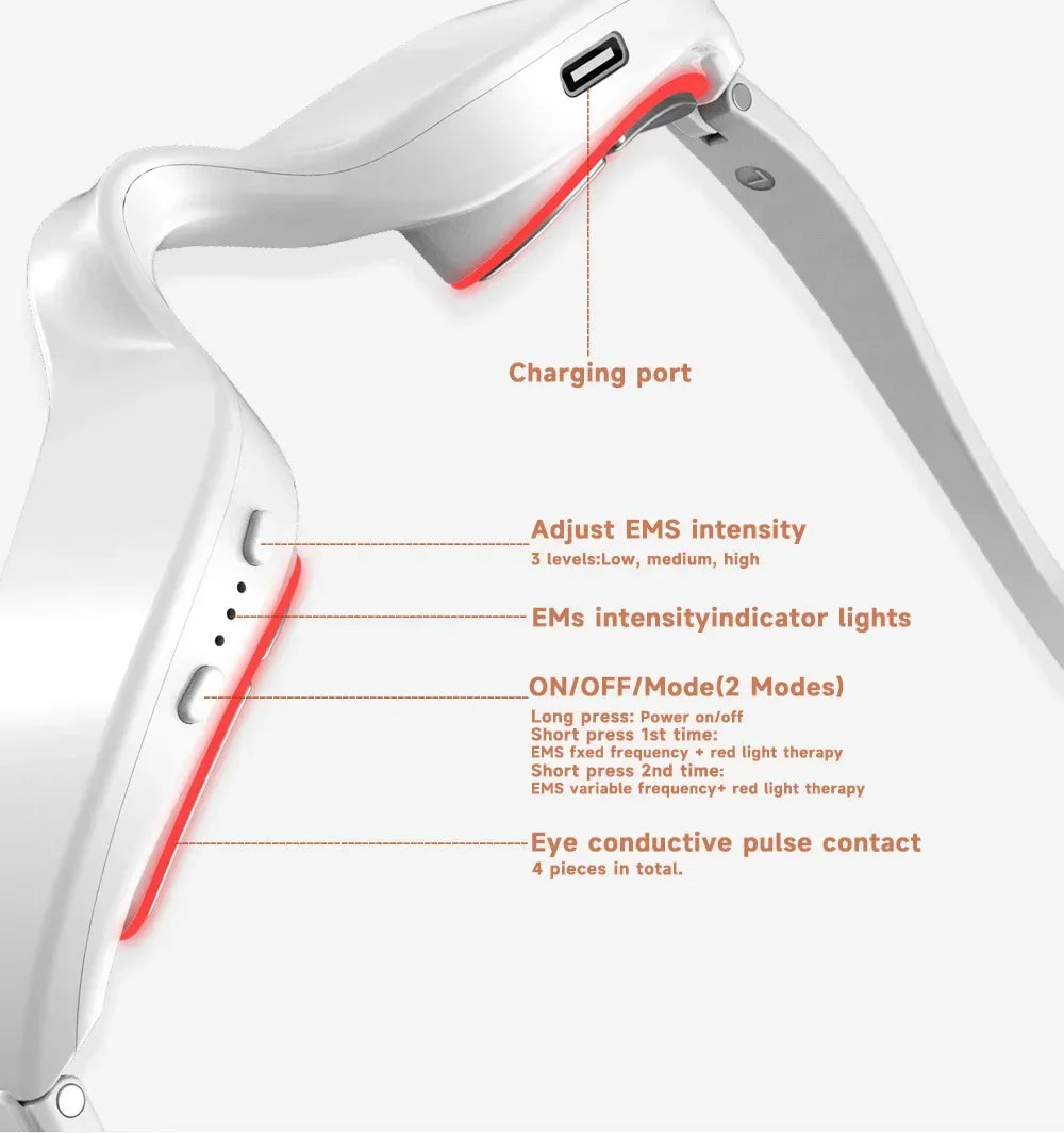 Red Light EMS Eye Care Massager