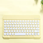 Ultra Thin Wireless Bluetooth Keyboard and Mouse Set – 10 Inch Portable Keyboard for iPad, Samsung, Xiaomi & Tablet