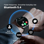 HAYLOU Solar Lite 2 Smartwatch – 1.43” AMOLED Fitness Watch with 24H Health Monitoring, 150+ Sports Modes & Voice Calling