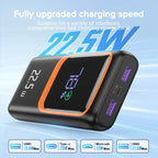 QOOVI 20000mAh Power Bank – PD 22.5W Fast Charging Portable Charger with Digital Display & Free Shipping