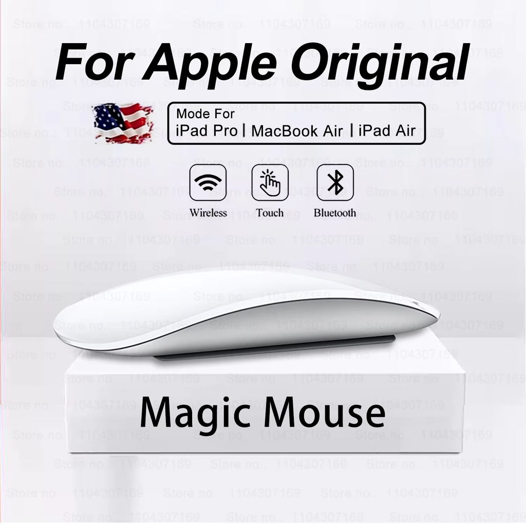 For APPLE Original Bluetooth 5.0 Wireless Multi-Touch Surface Magic Mouse For Macbook Pro Air Mini Laptop Tablet PC iPad Mouse