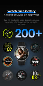 HAYLOU Solar Lite 2 Smartwatch – 1.43” AMOLED Fitness Watch with 24H Health Monitoring, 150+ Sports Modes & Voice Calling