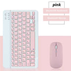 Bluetooth Wireless Keyboard and Mouse Set – Universal Mini Keyboard Combo for iPad, Tablet, Phone & Laptop