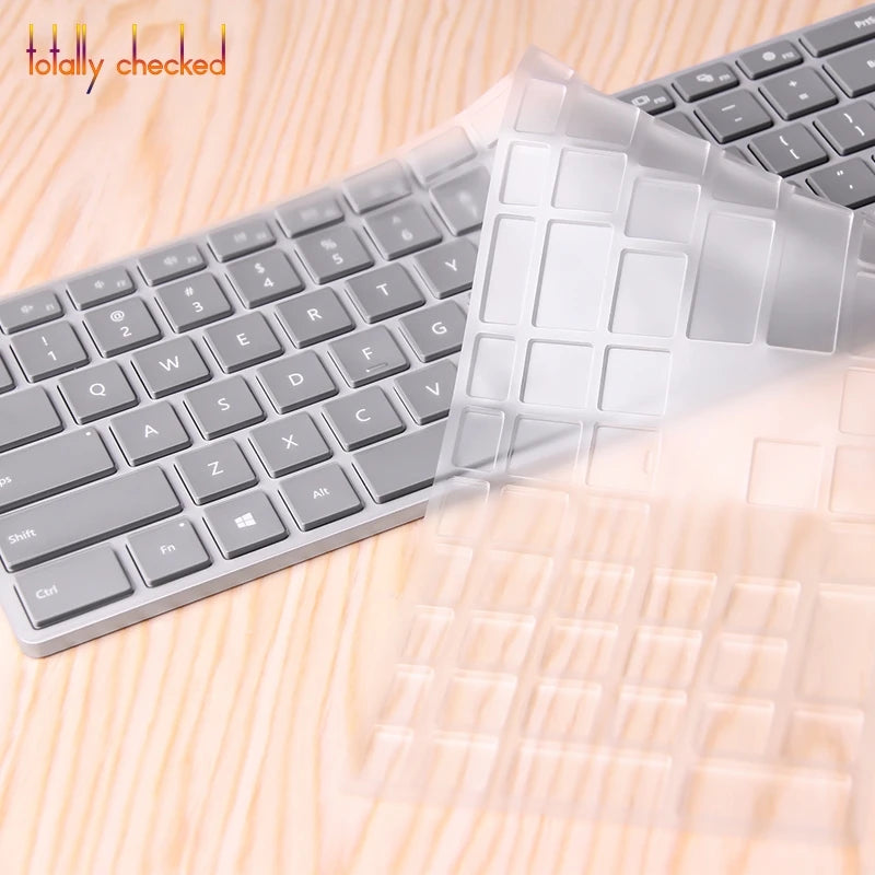For Microsoft Surface Studio Wireless Bluetooth Keyboard Cover Skin Transparent Full Size Protector Tpu Keyboard