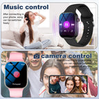2.02” HD Smartwatch – Bluetooth Calling Fitness Watch with Weather, Sports Tracking & Free Shipping