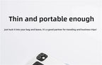 MINGCVIL Mini Foldable Bluetooth Keyboard – Rechargeable Slim Portable Wireless Keyboard for iOS, Windows & Android