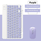 Bluetooth Wireless Keyboard and Mouse Set – Universal Mini Keyboard Combo for iPad, Tablet, Phone & Laptop