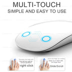 For APPLE Original Bluetooth 5.0 Wireless Multi-Touch Surface Magic Mouse For Macbook Pro Air Mini Laptop Tablet PC iPad Mouse