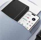 MINGCVIL Mini Foldable Bluetooth Keyboard – Rechargeable Slim Portable Wireless Keyboard for iOS, Windows & Android