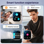 2.02” HD Smartwatch – Bluetooth Calling Fitness Watch with Weather, Sports Tracking & Free Shipping
