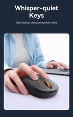Baseus Wireless Bluetooth Mouse – Silent 2.4G USB Computer Mouse for Laptop, PC, MacBook & Tablet