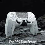 PS5 Controller Silicone Cover – Tactical Style Soft Protector Skin with Thumb Stick Grip Caps & Free Shipping