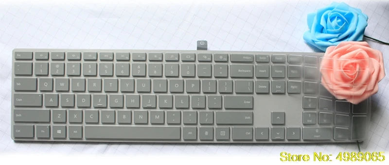 For Microsoft Surface Studio Wireless Bluetooth Keyboard Cover Skin Transparent Full Size Protector Tpu Keyboard