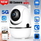 1080P WiFi Smart Security Camera – Mini Indoor IP Camera with Auto Tracking, Night Vision & Free Shipping