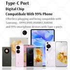 Original Wired Earphones For Apple iPhone 17 Pro Max16 15 14 13 12 11 Mini USB C Headphones Type C With Microphone Stereo Earbud