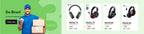 Picun B8 Bluetooth Headphones – 120H Playtime Wireless Over-Ear Headset with Low Latency & Hands-Free Calls