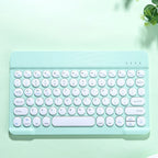 Ultra Thin Wireless Bluetooth Keyboard and Mouse Set – 10 Inch Portable Keyboard for iPad, Samsung, Xiaomi & Tablet