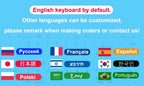 10 Inch Bluetooth Wireless Keyboard and Mouse Set – Rechargeable Portable Keyboard for Tablet, Phone, Android, iOS & Windows