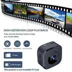 Mini Security Camera 4K Full HD WiFi Surveillance With 2 Way Audio Motion Detection Infrared Night Vision Security Camera 2026