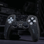 PS5 Controller Silicone Cover – Tactical Style Soft Protector Skin with Thumb Stick Grip Caps & Free Shipping